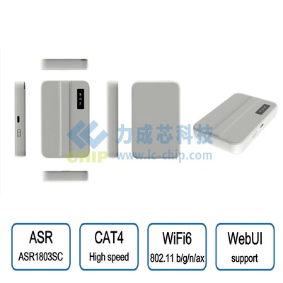 域格MF518B国内紧凑型4G随身WiFi WiFi6低功耗便携MiFi路由