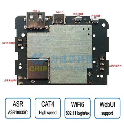 域格MF528B WiFi6 4G MiFi充电宝二合一PCBA解决方案